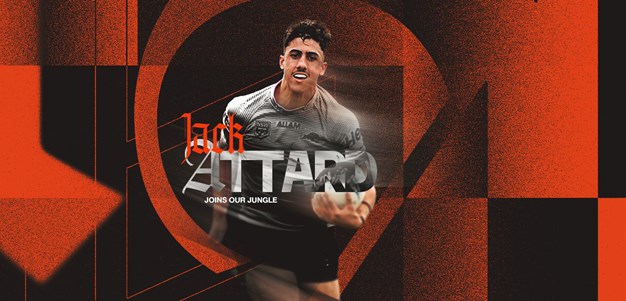 Wests Tigers sign Jack Attard on three-year deal