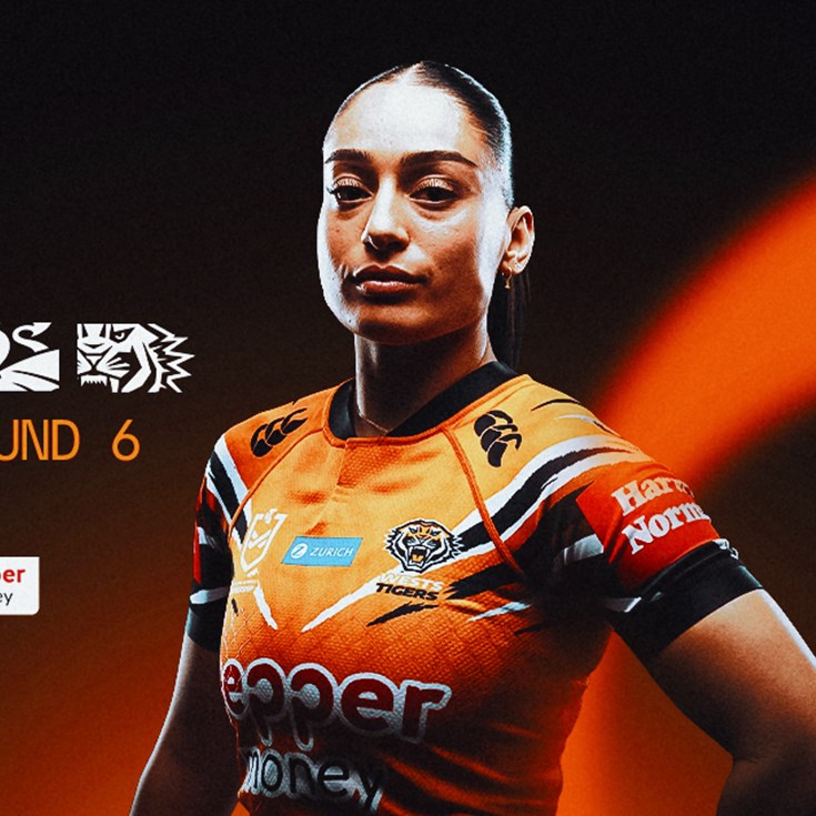Team List: NRLW Round 6 v Dragons