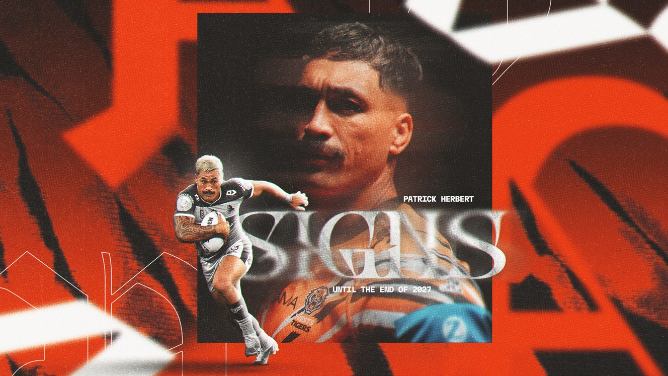 Patrick Herbert joins Wests Tigers on a two-year deal