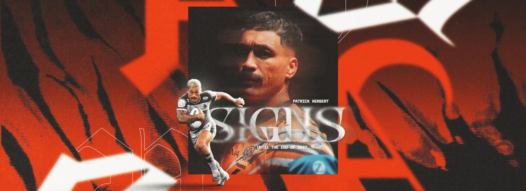 Patrick Herbert joins Wests Tigers on a two-year deal