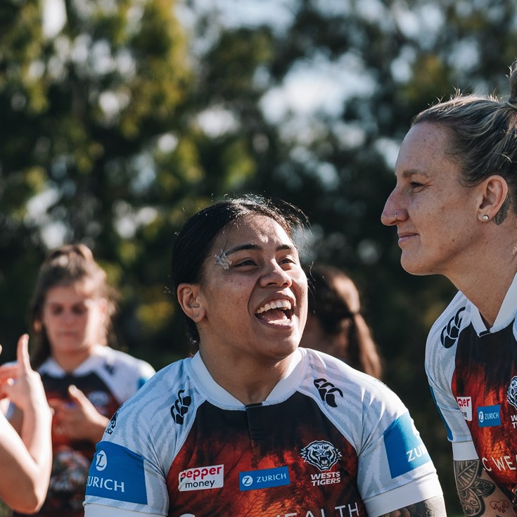 ‘Always in her corner': Togatuki and Wheeler reflect on 50 NRLW games