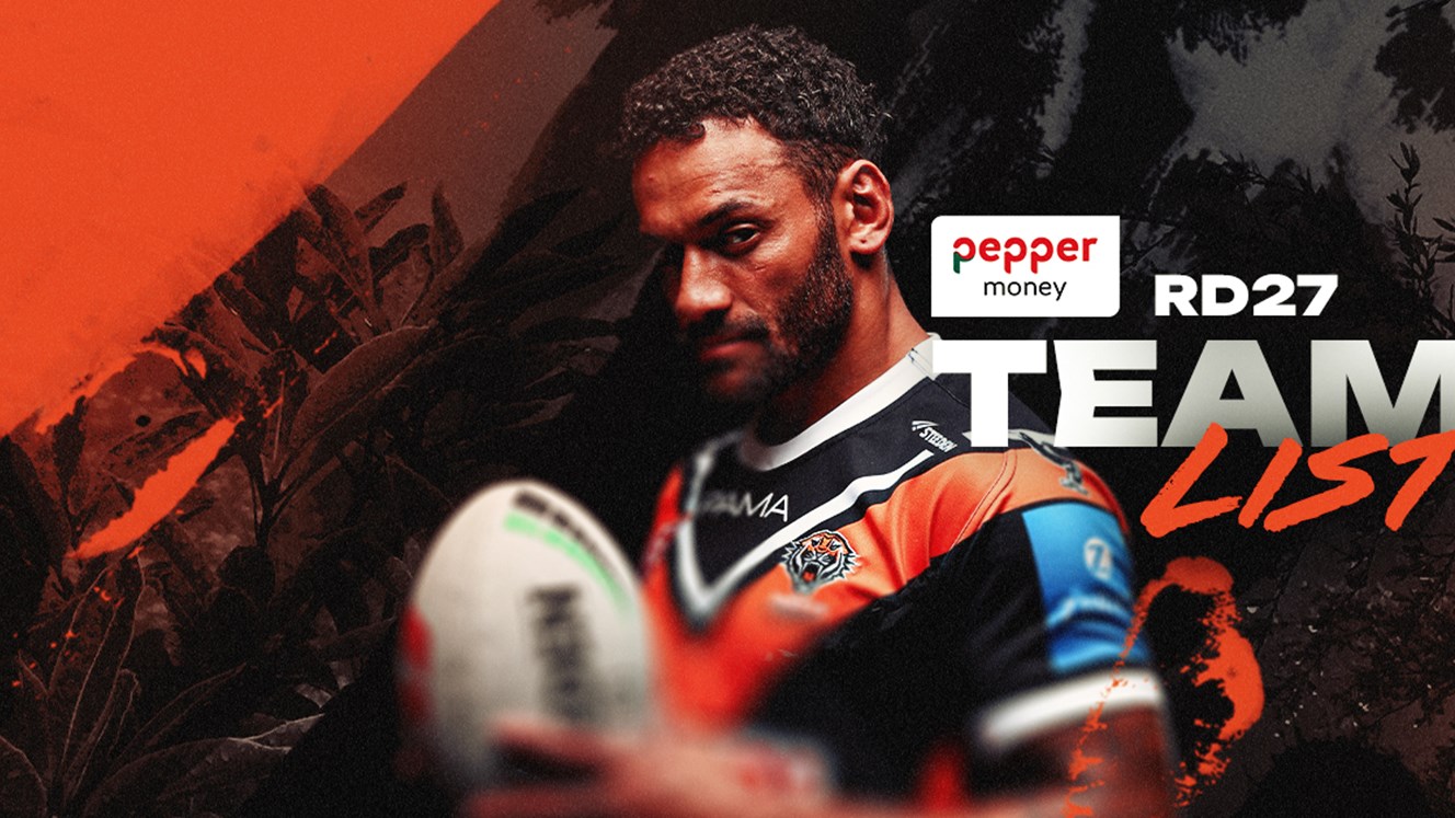 Team List: NRL Round 27 vs Titans