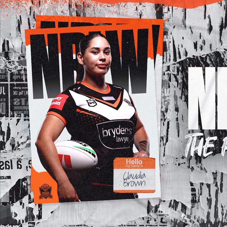 NRLW Players: Claudia Brown