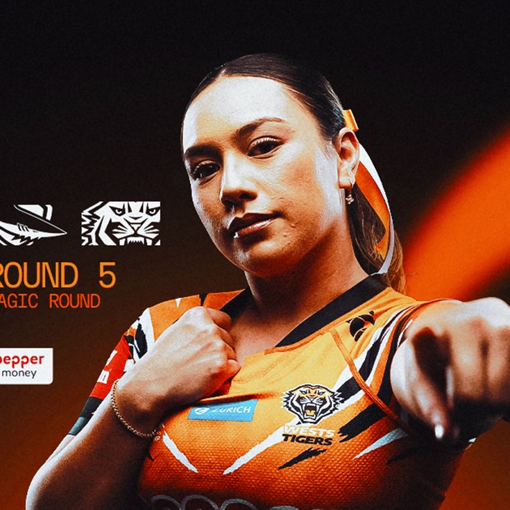 Team List: NRLW Round 5 v Sharks