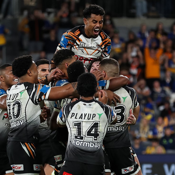 Wests Tigers triumph in Easter Monday classic