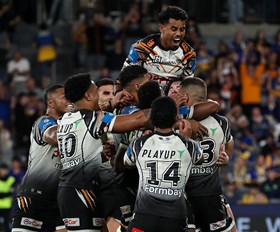 Wests Tigers triumph in Easter Monday classic