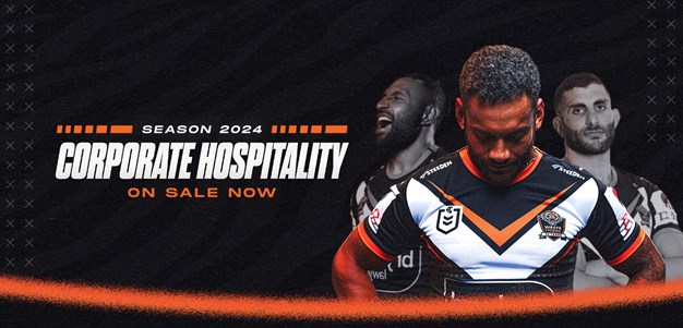 Wests Tigers 2024 Corporate Hospitality: On sale now