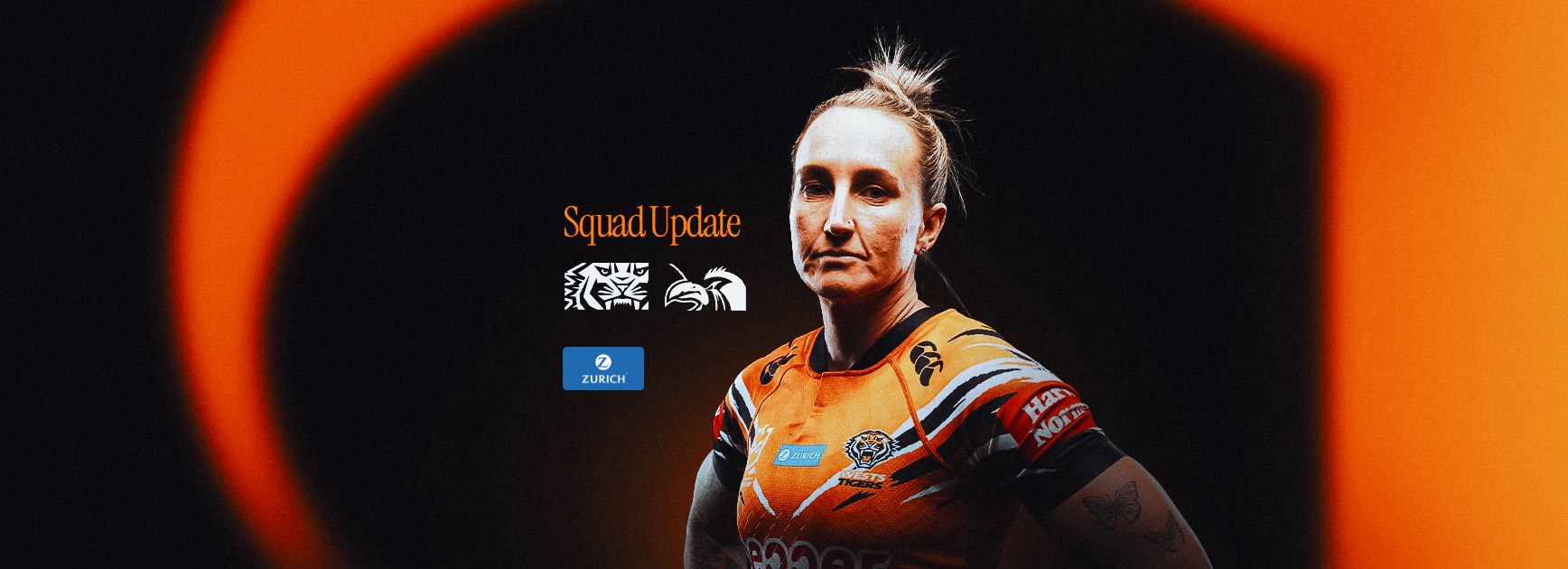 Squad Update: NRLW Round 4 v Roosters