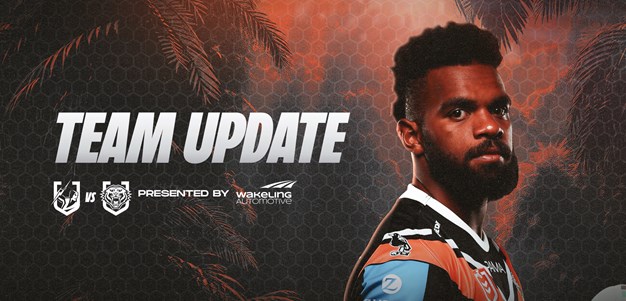 Team Update: NRL Round 10 vs Storm