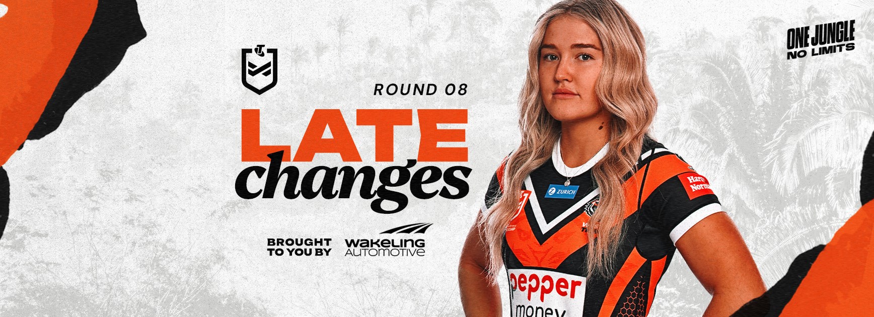 Late Changes: NRLW Round 8 vs Cowboys