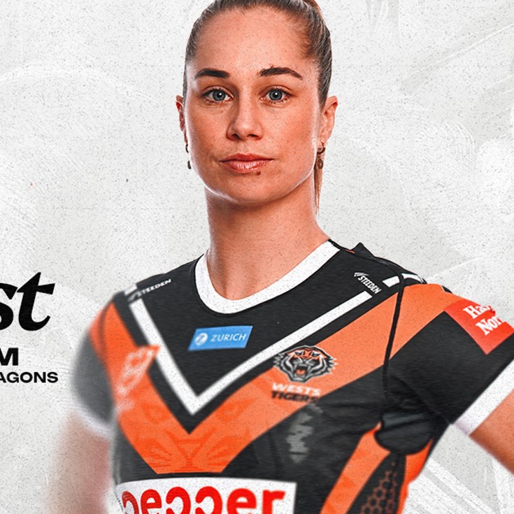 Team List: NRLW Trial vs Dragons