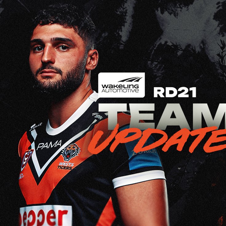 Team Update: NRL Round 21 v Panthers