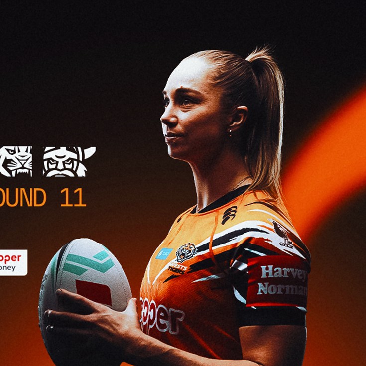 Team List: NRLW Round 11 v Raiders
