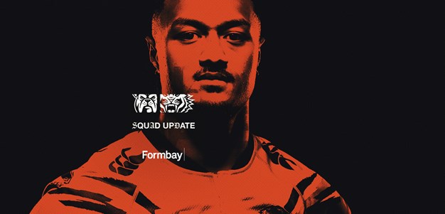 Squad Update: NRL Round 20 v Bulldogs