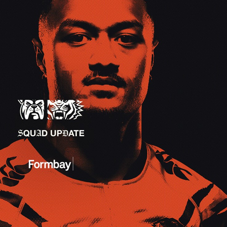 Squad Update: NRL Round 20 v Bulldogs
