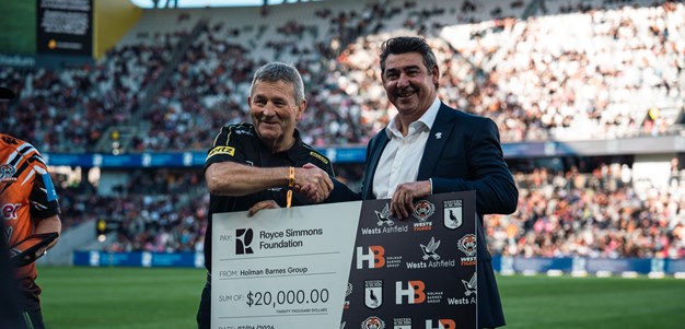 Holman Barnes Group donates $20,000 to the Royce Simmons Foundation