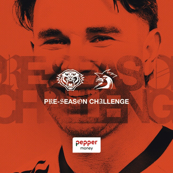 Wests Tigers Team List: Pre-season Challenge v Sydney Roosters