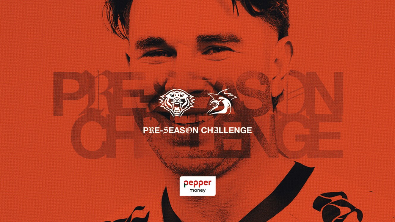 Wests Tigers Team List: Pre-season Challenge v Sydney Roosters