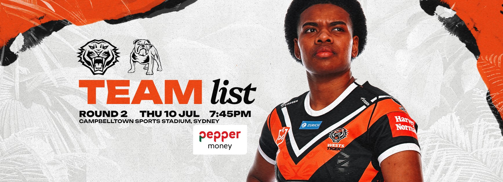 Team List: NRLW Round 2 vs Bulldogs