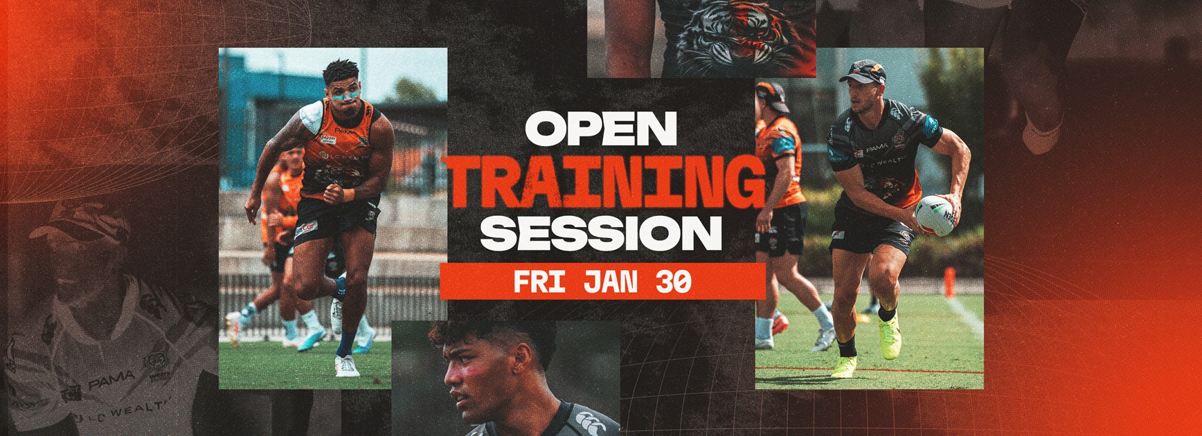 Wests Tigers Open Training Session