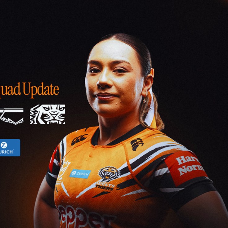 Squad Update: NRLW Round 2 v Cowboys