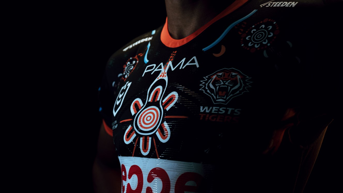 2025 Indigenous Jersey: Youth inspired by Wests Tigers’ Indigenous heroes