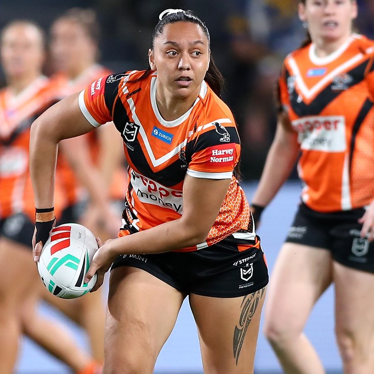 Wests Tigers congratulate Pihuka Berryman-Duff on pregnancy announcement