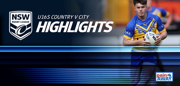 Match Highlights: City v Country Men's 16s