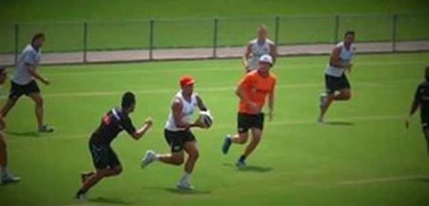 Wests Tigers training - February 1