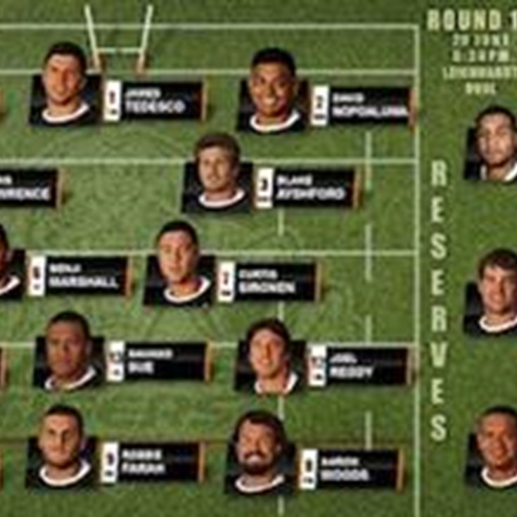 Wests Tigers Team Announcement Round 16