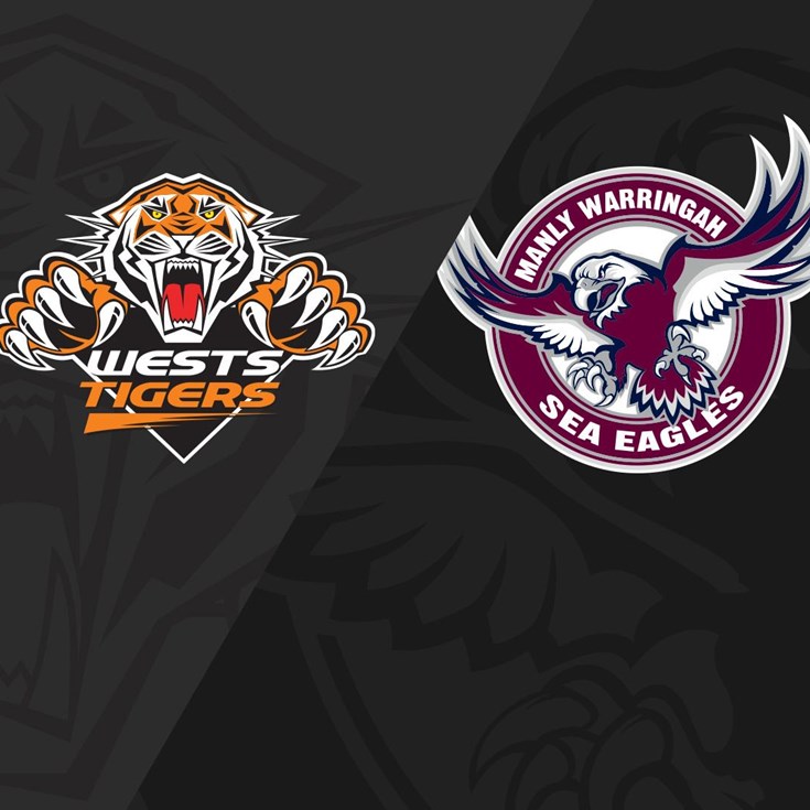 2018 Match Replay: Rd.24, Wests Tigers vs. Sea Eagles