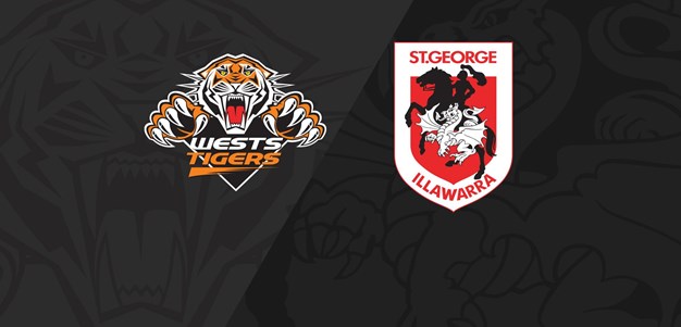 2018 Match Replay: Rd.23, Wests Tigers vs. Dragons