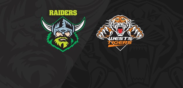 2018 Match Replay: Rd.22, Raiders vs. Wests Tigers