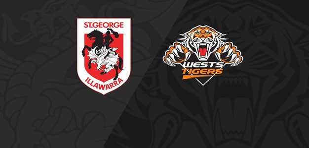 2018 Match Replay: Rd.18, Dragons vs. Wests Tigers