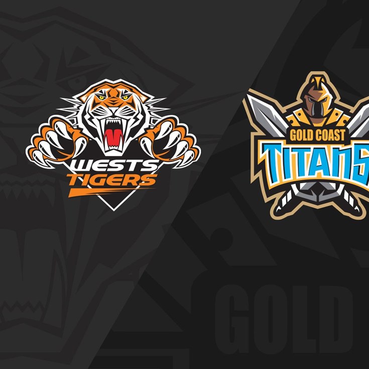 2018 Match Replay: Rd.16, Wests Tigers vs. Titans
