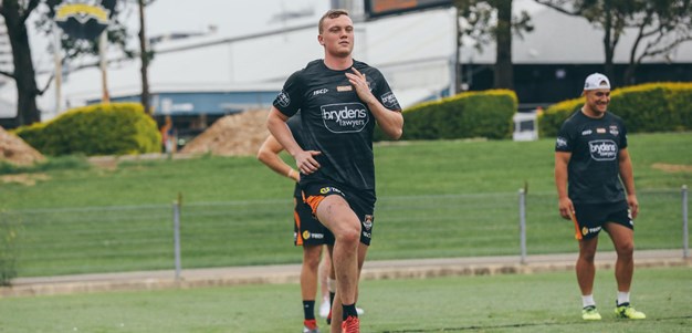 Wests Tigers rookies return to training