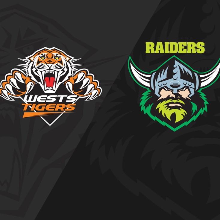 2019 Match Replay: Rd.13, Wests Tigers vs. Raiders