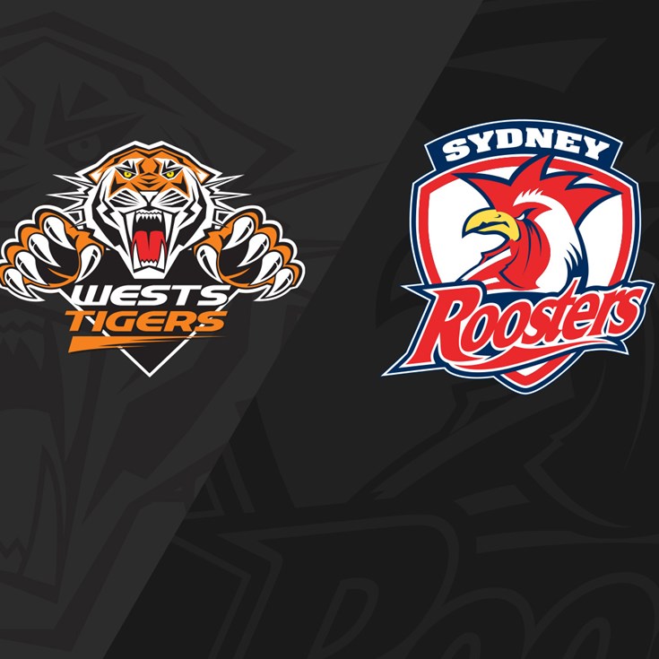 2019 Match Replay: Rd.16, Wests Tigers vs. Roosters