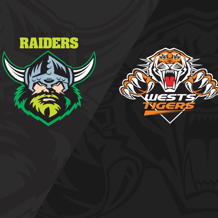 2019 Match Replay: Rd. 18, Raiders vs Wests Tigers