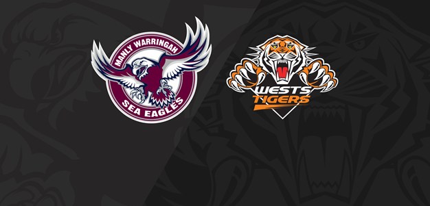 2019 Match Replay: Rd.22, Sea Eagles vs. Wests Tigers