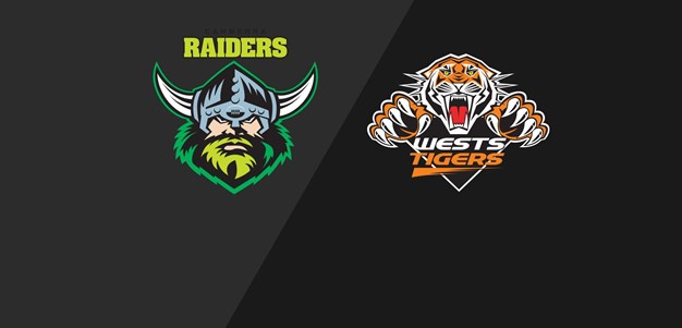 2010 Match Replay: Qualifying Final, Raiders vs. Wests Tigers