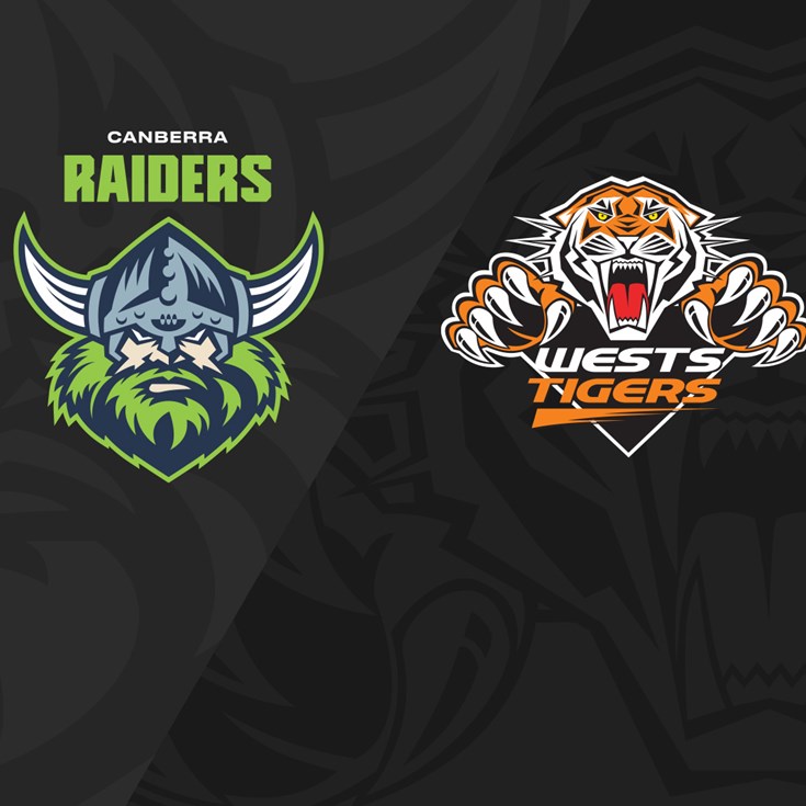 2021 Match Replay: Rd.1, Raiders vs. Wests Tigers
