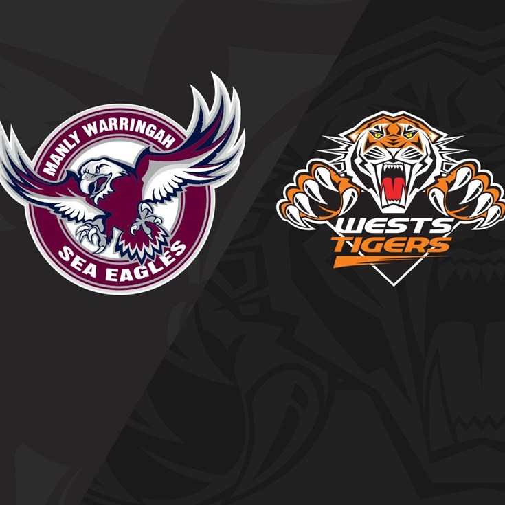 2021 Match Replay: Rd.19, Sea Eagles vs. Wests Tigers