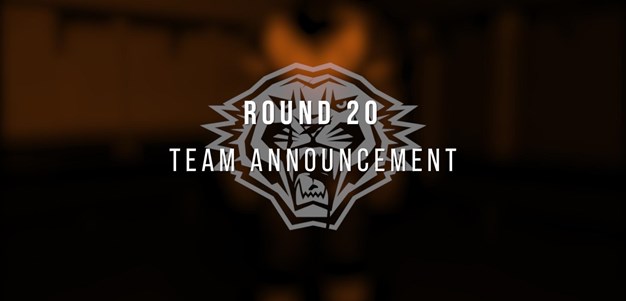 NRL Team Announcement: Round 20, 2022
