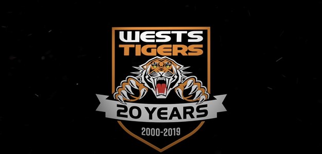 Wests Tigers unevil 20th anniversary logo