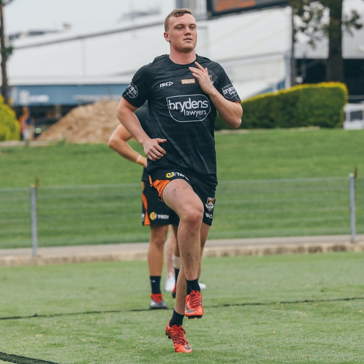 Wests Tigers rookies return to training