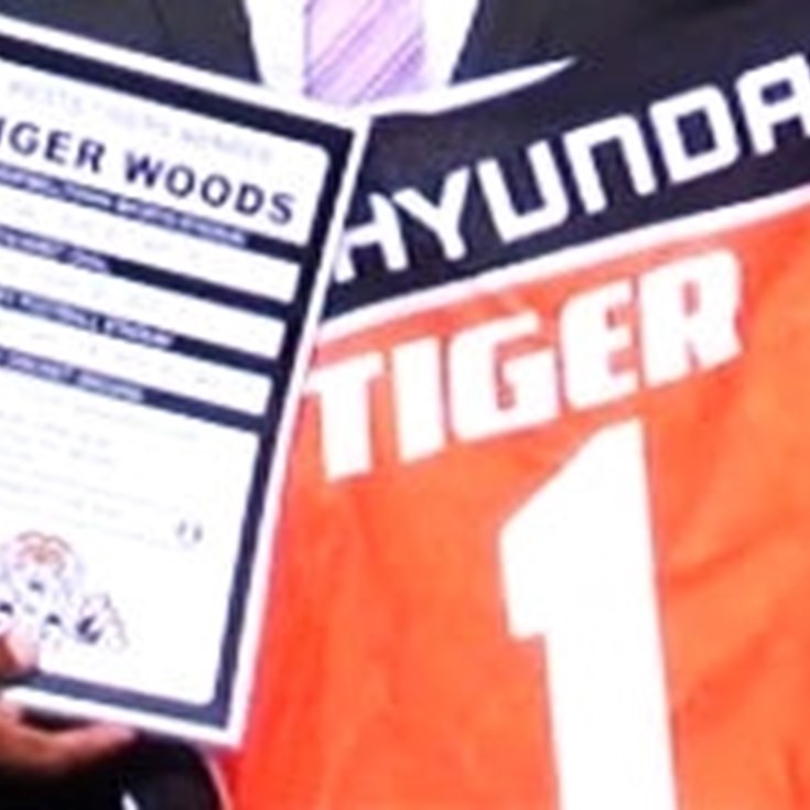 Tiger Woods Joins Wests Tigers.