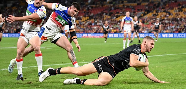 Douiehi adds another one as Wests Tigers take advantage of extra man