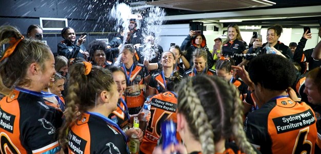 Scenes from the Women's Grand Final victory!