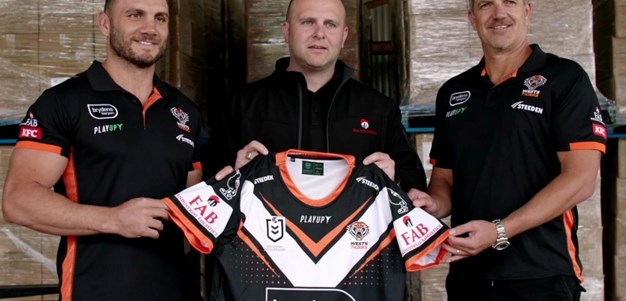 Wests Tigers partnership with Minto based business FAB Industrial Logistics